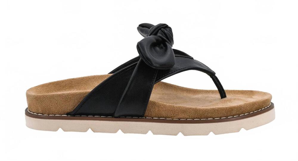NEW CORKYS FOOTWEAR women's never settle sandals in black
